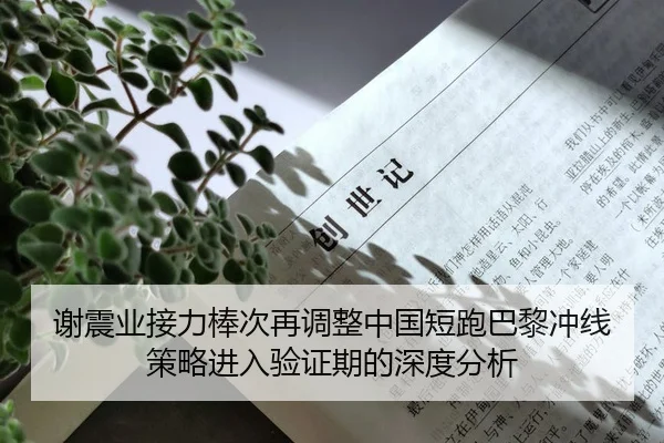 谢震业接力棒次再调整中国短跑巴黎冲线策略进入验证期的深度分析